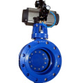 Flange End Double Eccentric Butterfly Valve